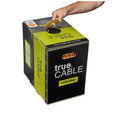 trueCABLE Cat5e Riser Orange Ethernet Cable 1000ft Box Opening for Cable
