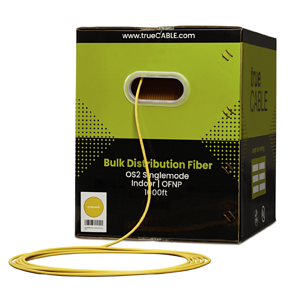 Bulk Fiber Indoor Plenum Distribution Cable | OS2 SM OFNP