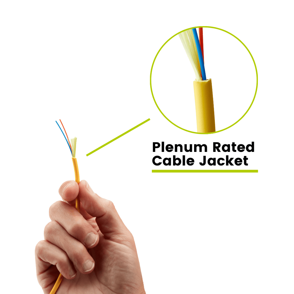 2 Strand OS2 Single Mode Indoor Fiber Cable | trueCABLE