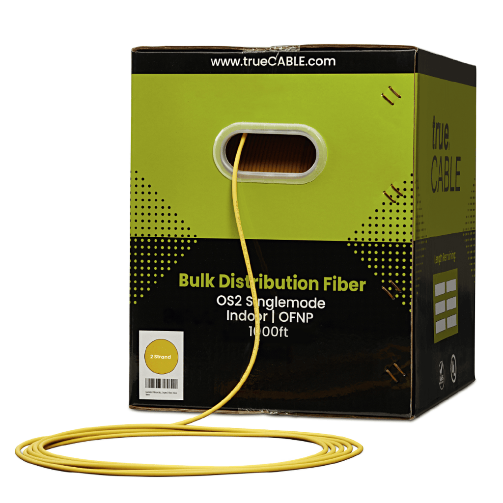 Bulk Fiber Indoor Plenum Distribution Cable | OS2 SM OFNP