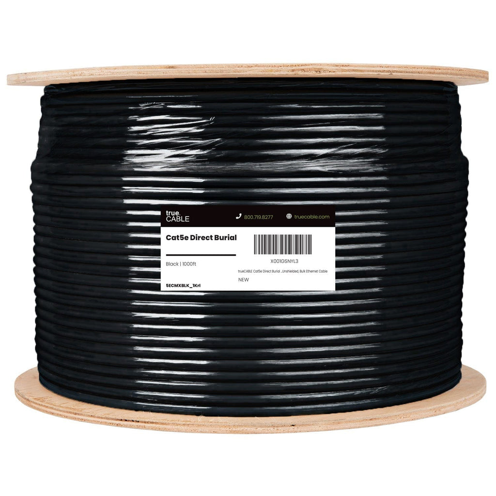 Cat5e Direct Burial Ethernet Cable｜Unshielded