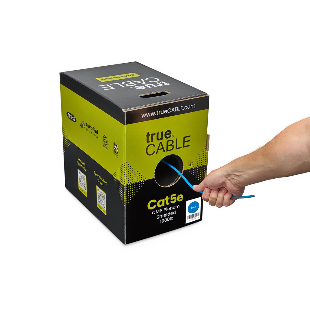 Cat5e Plenum Ethernet Cable｜Shielded