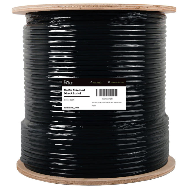 Cat5e Direct Burial Ethernet Cable｜Shielded
