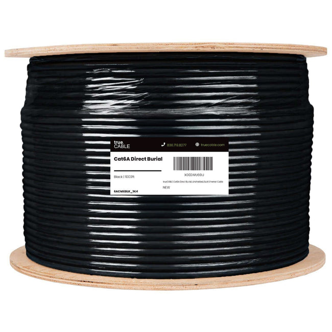 Cat6A Direct Burial Ethernet Cable｜Unshielded