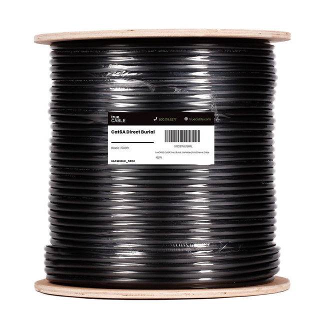 Cat6A Direct Burial Ethernet Cable｜Unshielded