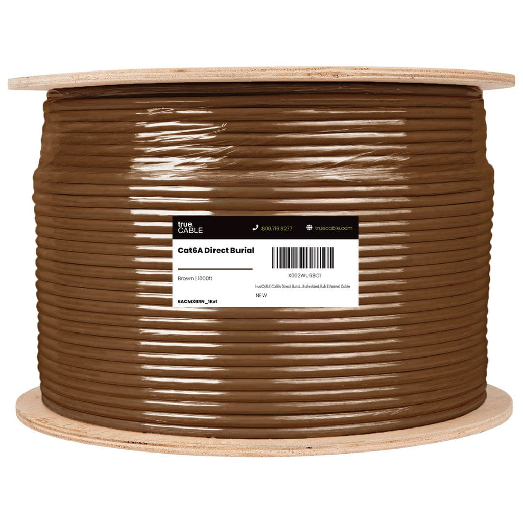 Cat6A Direct Burial Ethernet Cable｜Unshielded