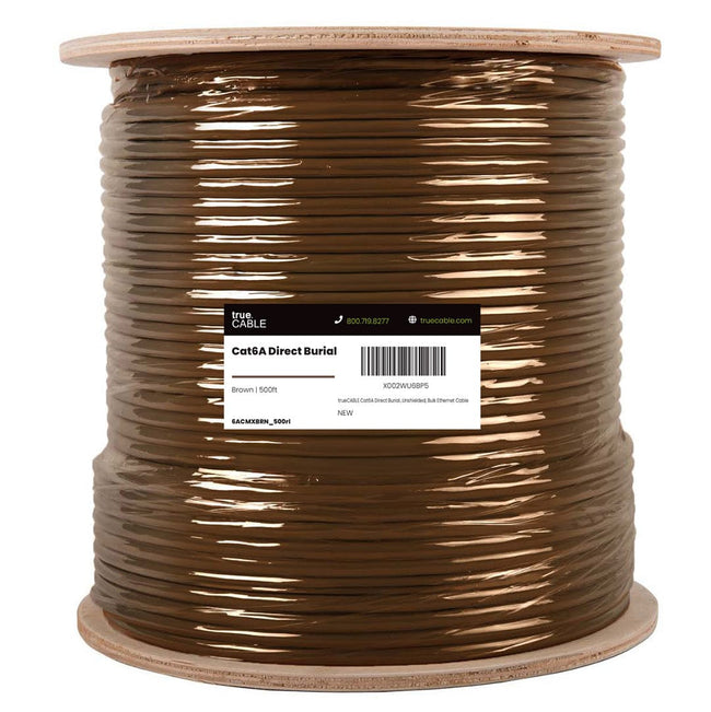 Cat6A Direct Burial Ethernet Cable｜Unshielded