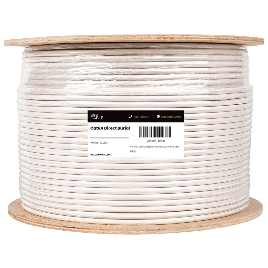 Cat6A Direct Burial Ethernet Cable｜Unshielded