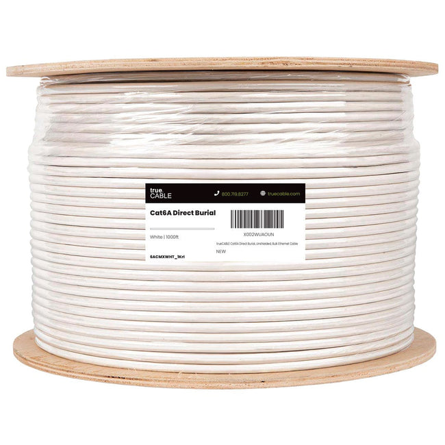 Cat6A Direct Burial Ethernet Cable｜Unshielded