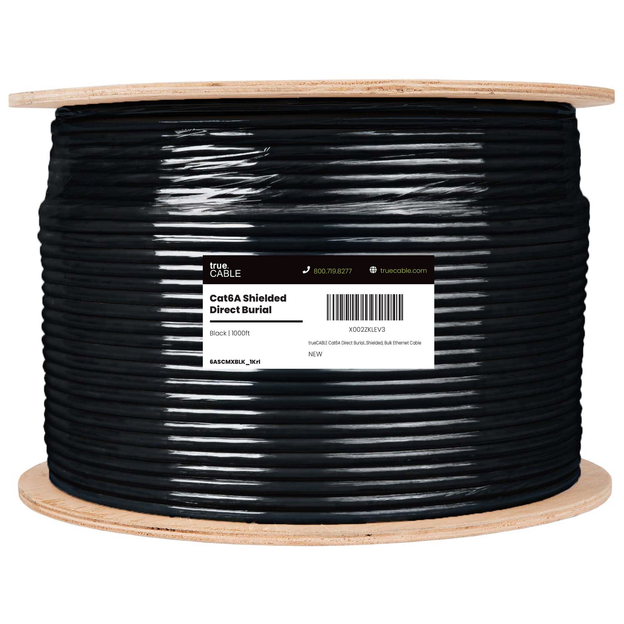 Cat6A Direct Burial Ethernet Cable｜Shielded
