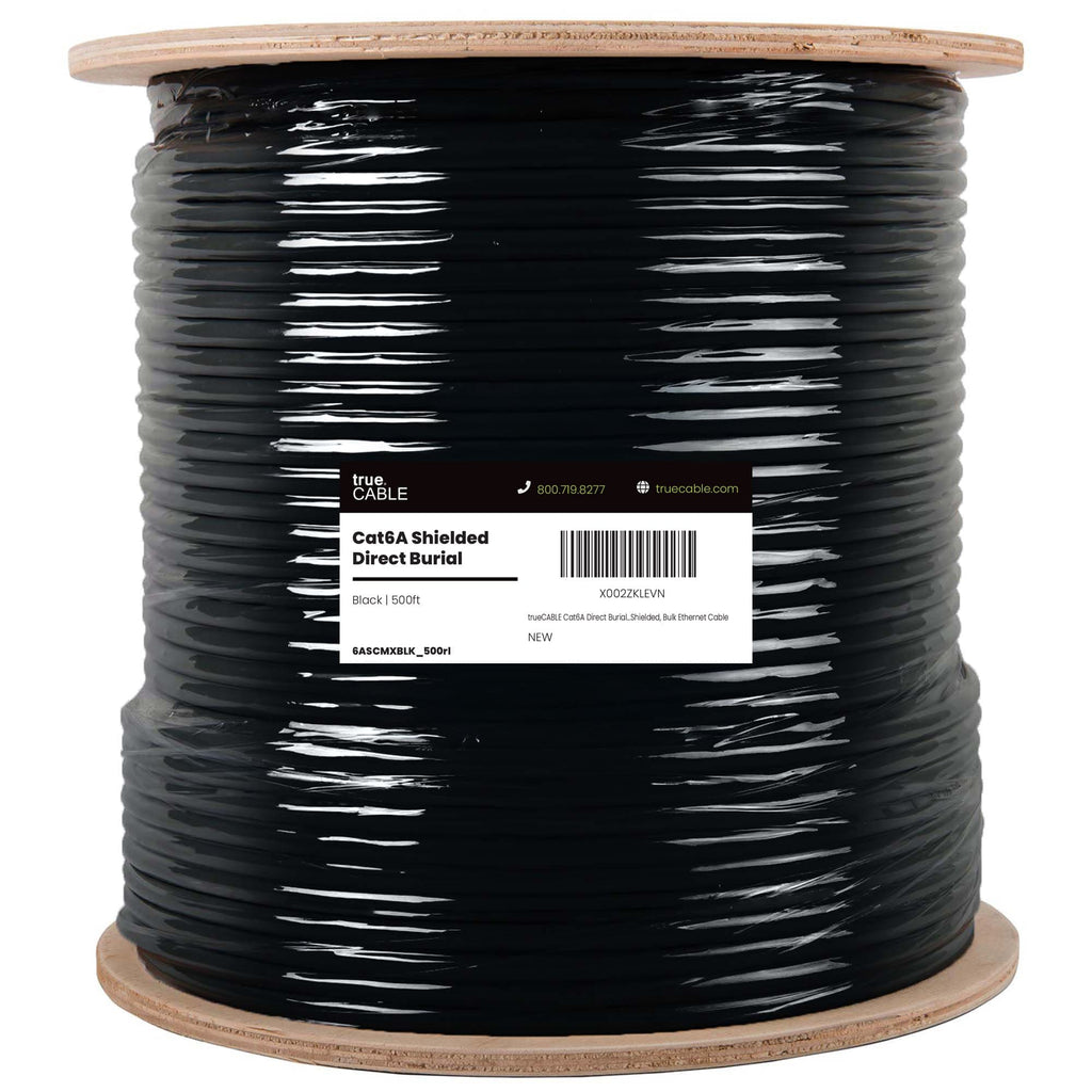 Cat6A Direct Burial Ethernet Cable｜Shielded