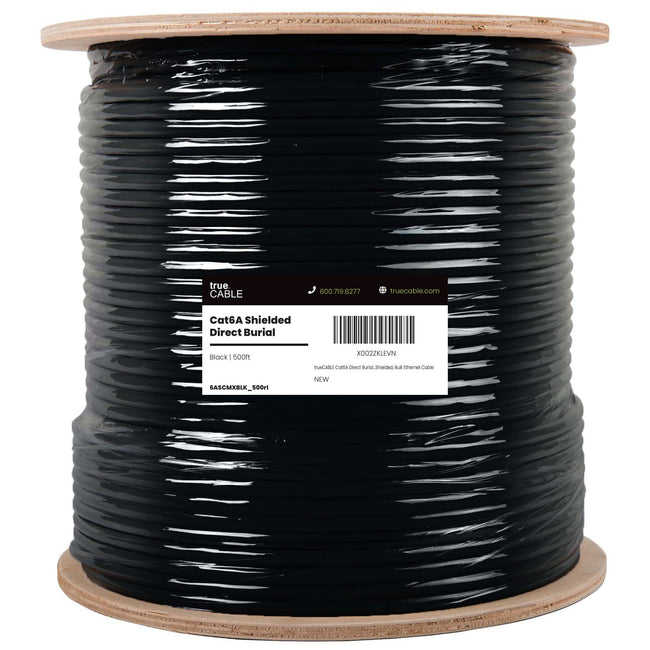 Cat6A Direct Burial Ethernet Cable｜Shielded