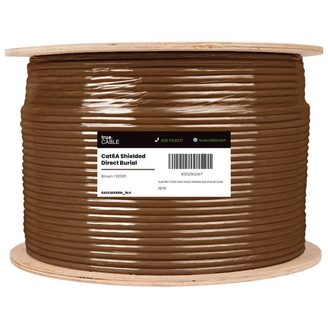 Cat6A Direct Burial Ethernet Cable｜Shielded