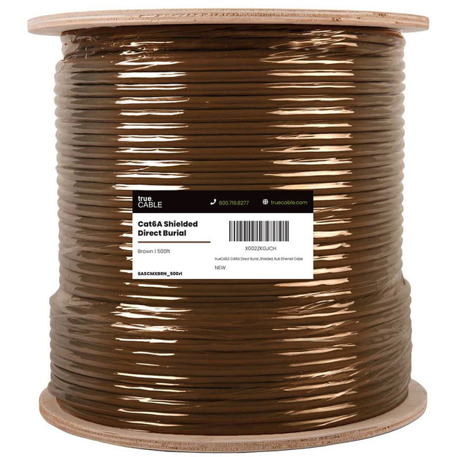 Cat6A Direct Burial Ethernet Cable｜Shielded