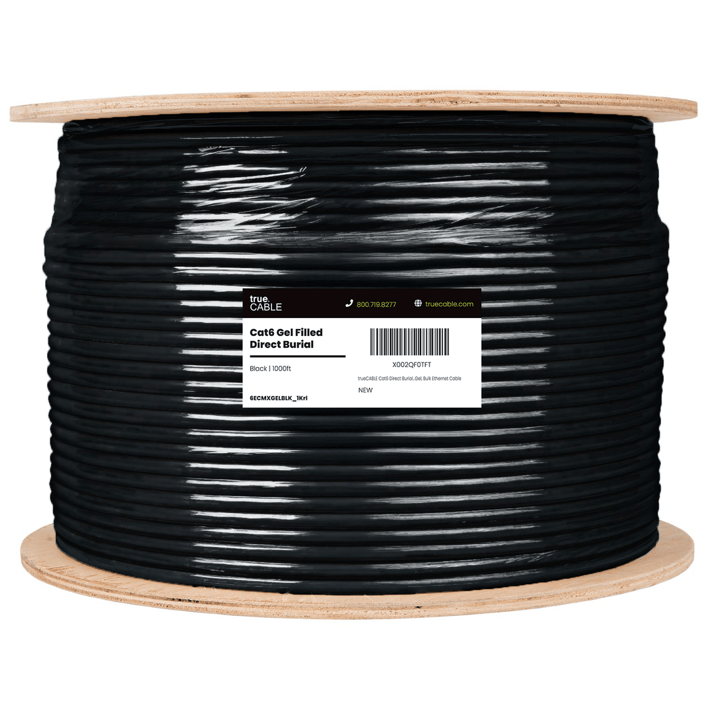 Cat6 Gel Filled Direct Burial Ethernet Cable｜Unshielded