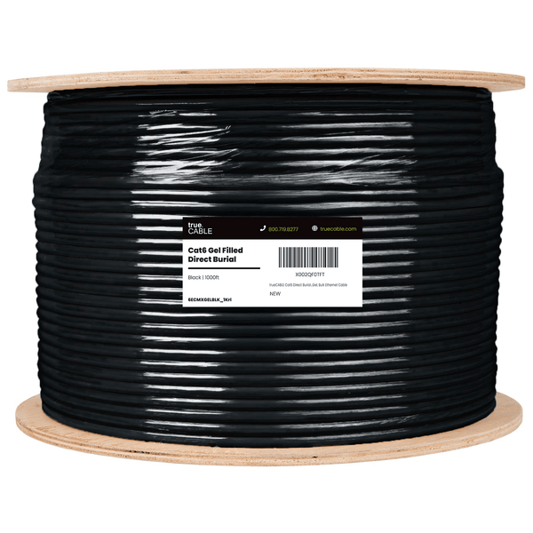 Cat6 Gel Filled Direct Burial Ethernet Cable｜Unshielded