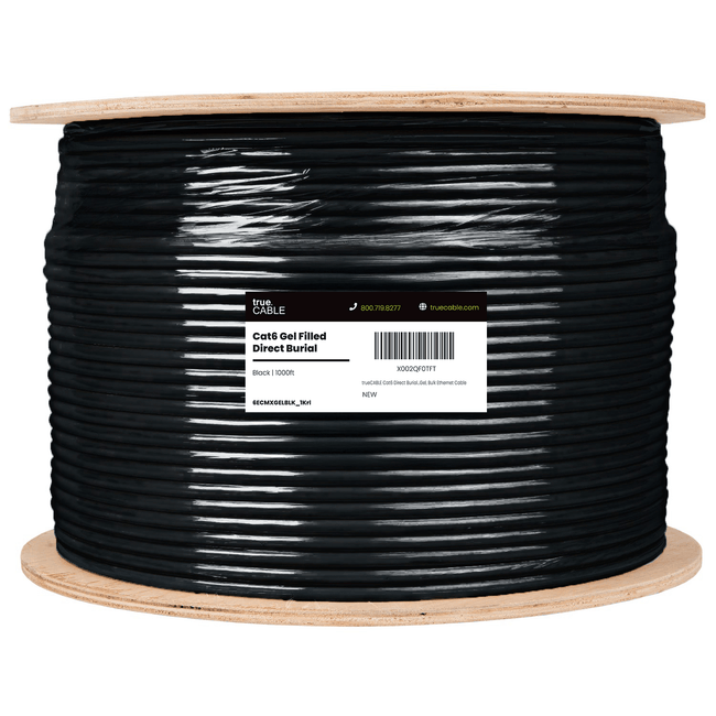 Cat6 Gel Filled Direct Burial Ethernet Cable｜Unshielded