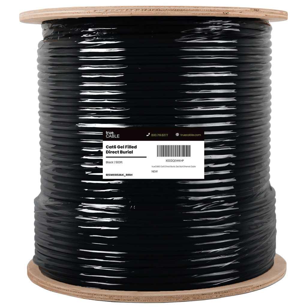 Cat6 Gel Filled Direct Burial Ethernet Cable｜Unshielded