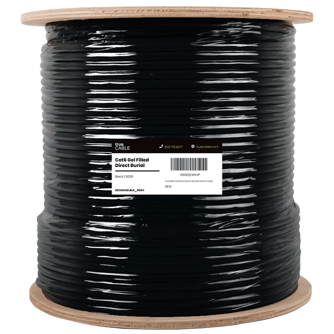 Cat6 Gel Filled Direct Burial Ethernet Cable｜Unshielded