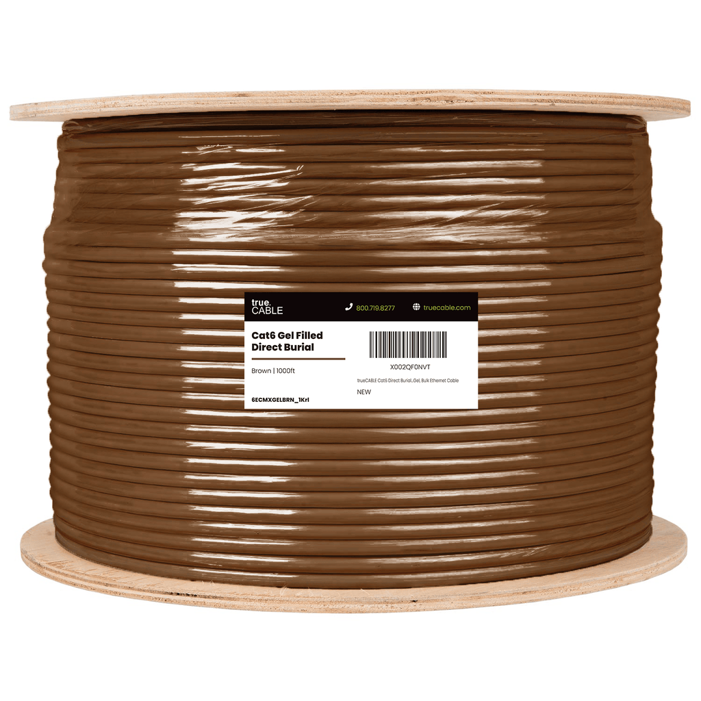 Cat6 Gel Filled Direct Burial Ethernet Cable｜Unshielded