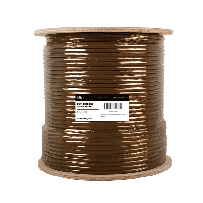 Cat6 Gel Filled Direct Burial Ethernet Cable｜Unshielded