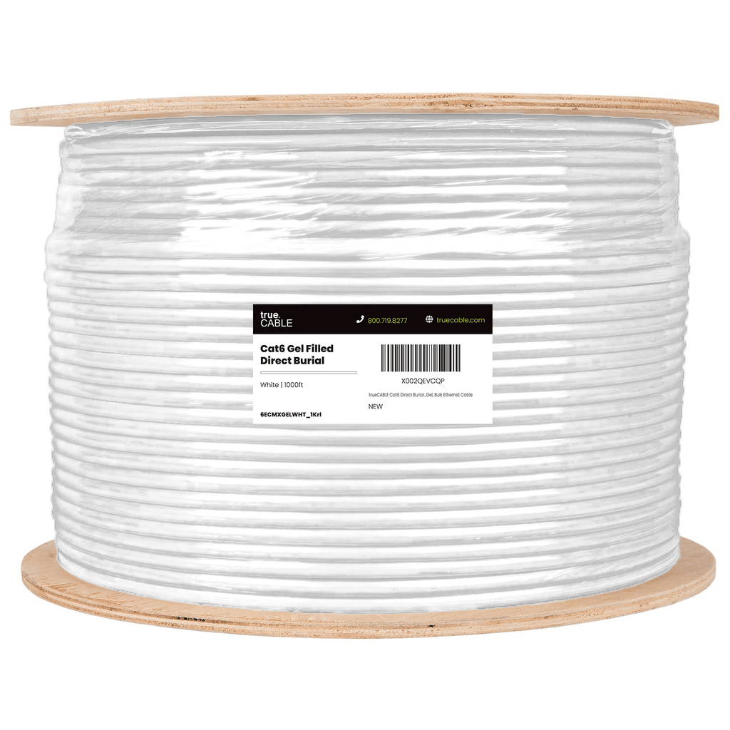 Cat6 Gel Filled Direct Burial Ethernet Cable｜Unshielded