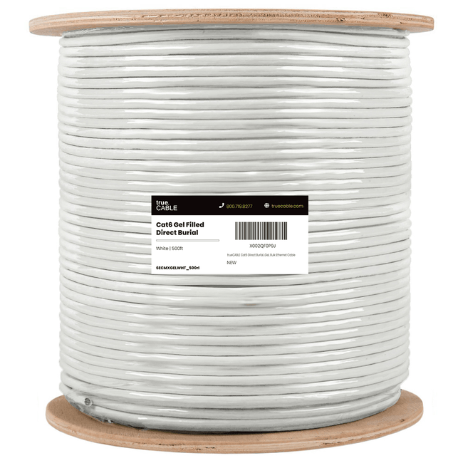 Cat6 Gel Filled Direct Burial Ethernet Cable｜Unshielded