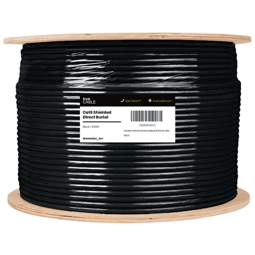 Cat6 Direct Burial Ethernet Cable｜Shielded