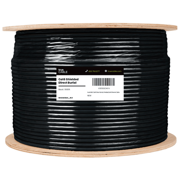 Cat6 Direct Burial Ethernet Cable｜Shielded