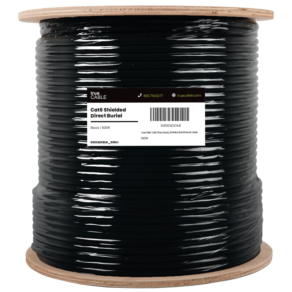 Cat6 Direct Burial Ethernet Cable｜Shielded