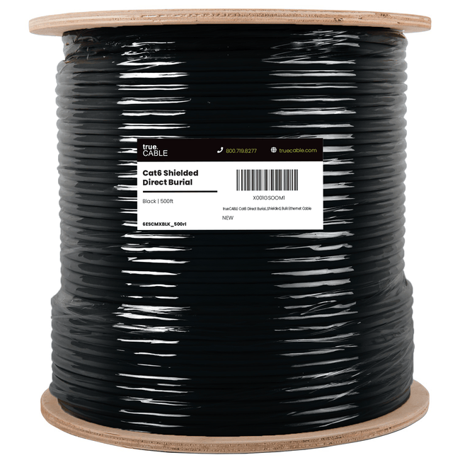 Cat6 Direct Burial Ethernet Cable｜Shielded
