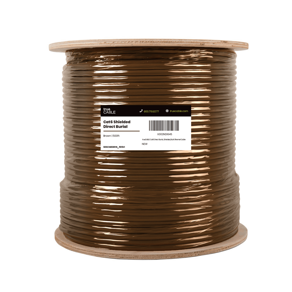 Cat6 Direct Burial Ethernet Cable｜Shielded