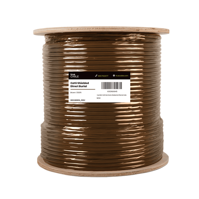 Cat6 Direct Burial Ethernet Cable｜Shielded