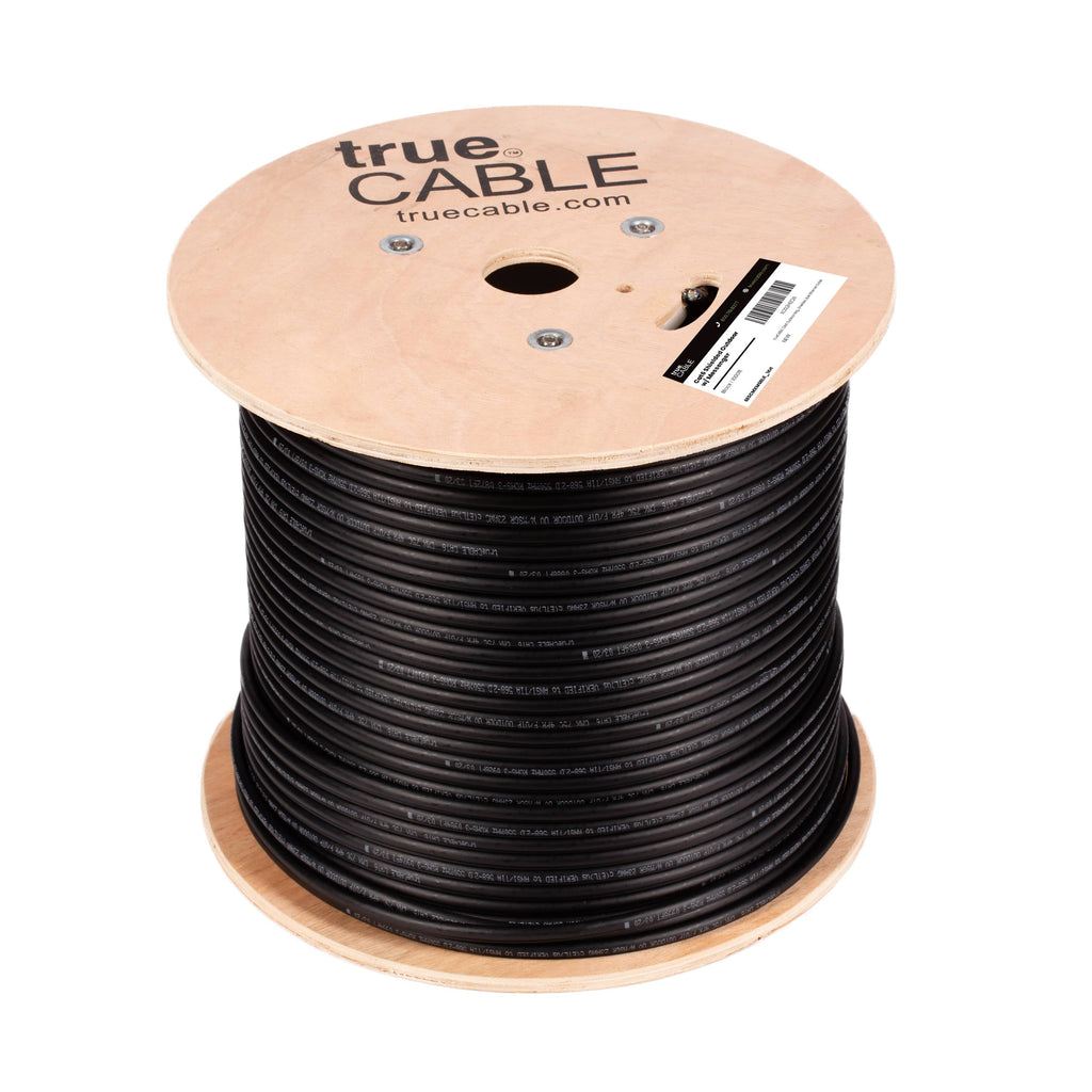 Cat6 Outdoor Ethernet Cable W/Messenger｜Shielded