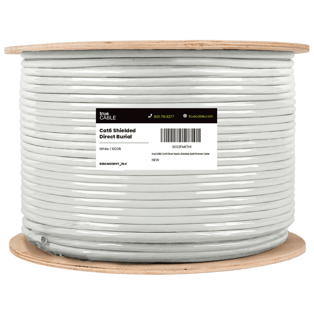 Cat6 Direct Burial Ethernet Cable｜Shielded
