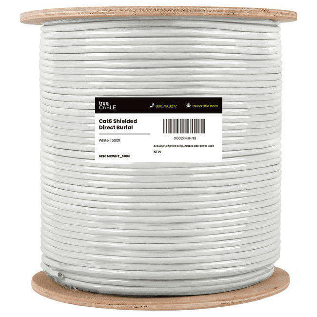 Cat6 Direct Burial Ethernet Cable｜Shielded