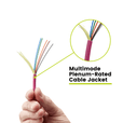Bulk Fiber Indoor Plenum Distribution Cable | OM4 MM OFNP