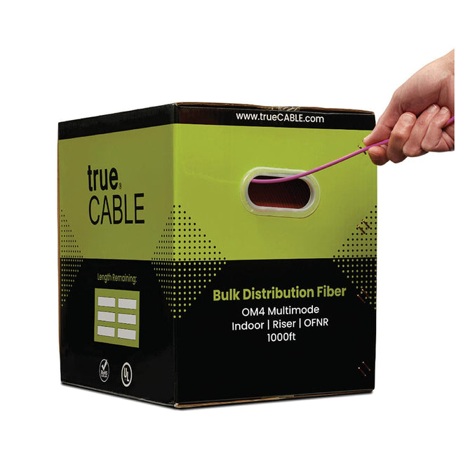 Bulk Fiber Indoor Riser Distribution Cable | OM4 MM OFNR