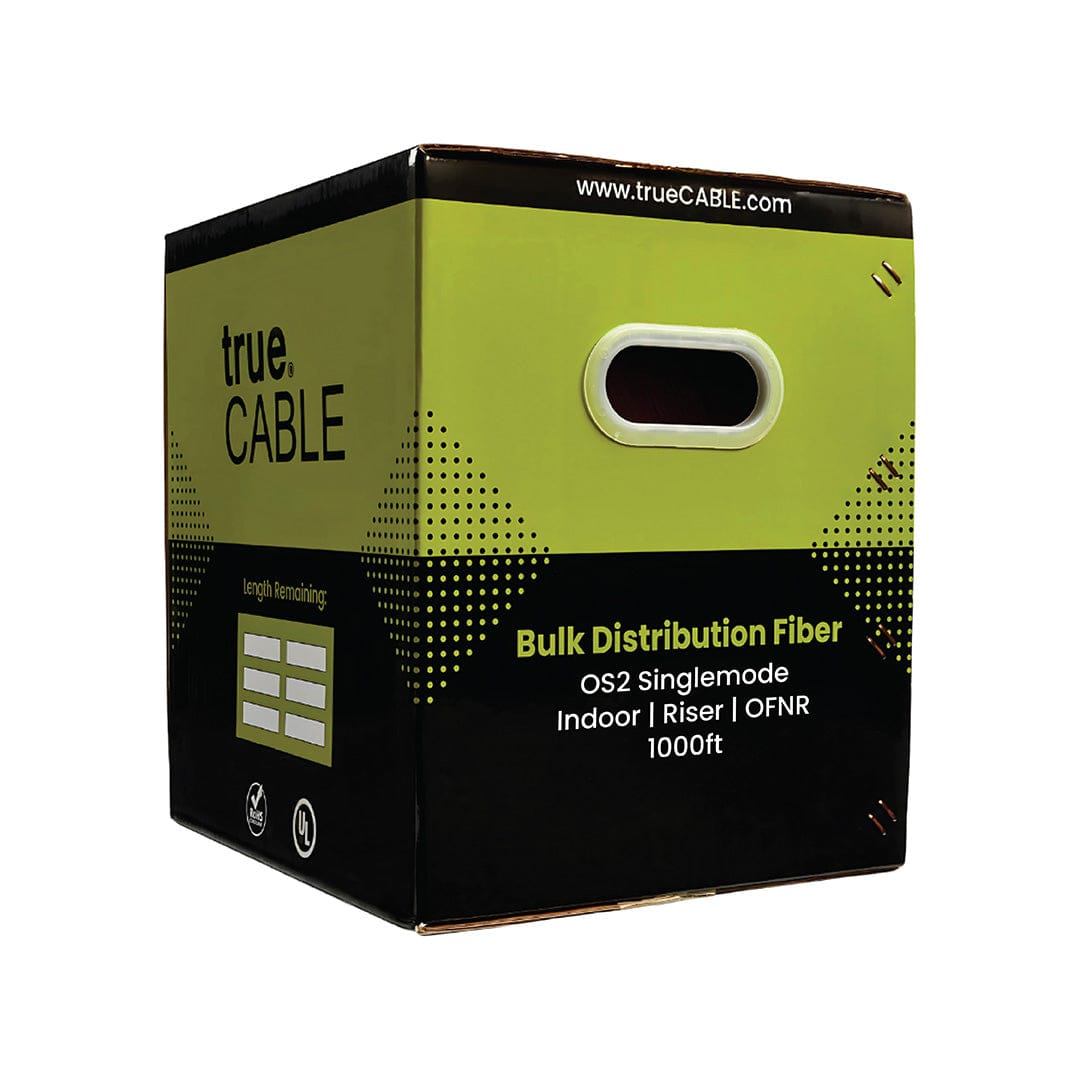Bulk Singlemode Fiber Optic Cables | trueCABLE