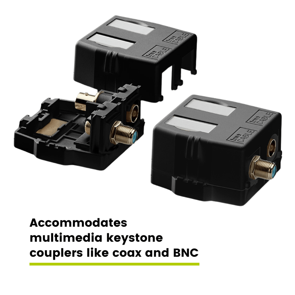 2 Port Surface Mount Box