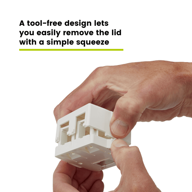 2 Port Surface Mount Box