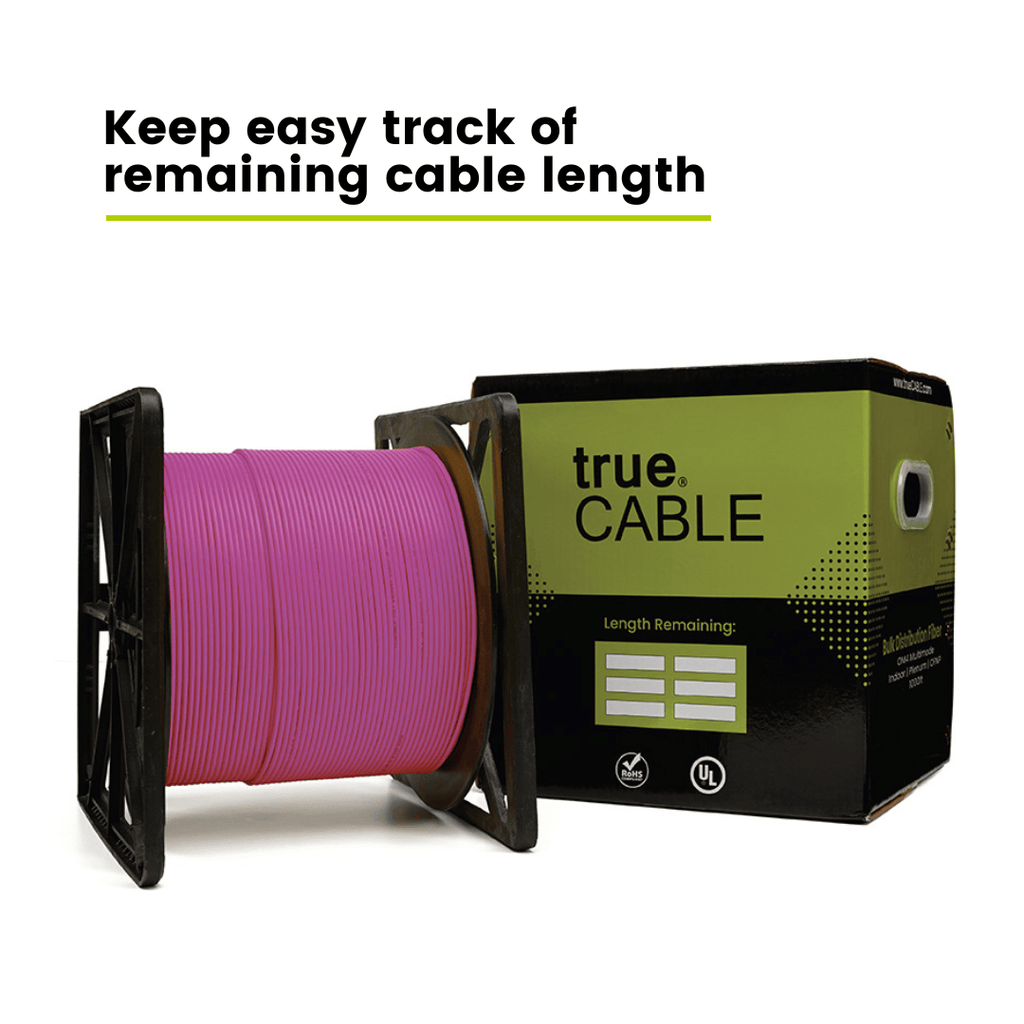 Bulk Fiber Indoor Riser Distribution Cable | OM4 MM OFNR