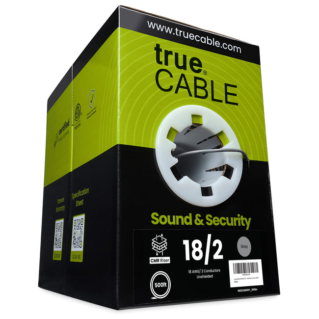 Sound & Security Bulk Cable | Unshielded CMR/CL3R Riser