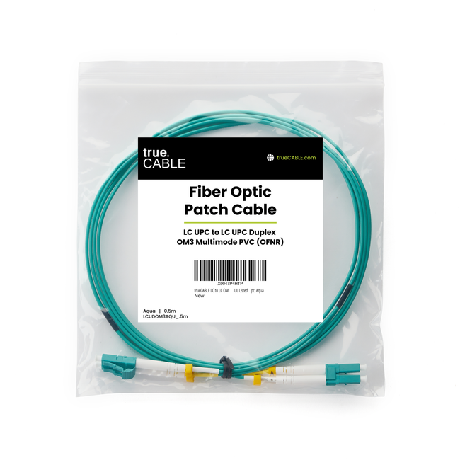LC to LC UPC Duplex OM3 | MM OFNR