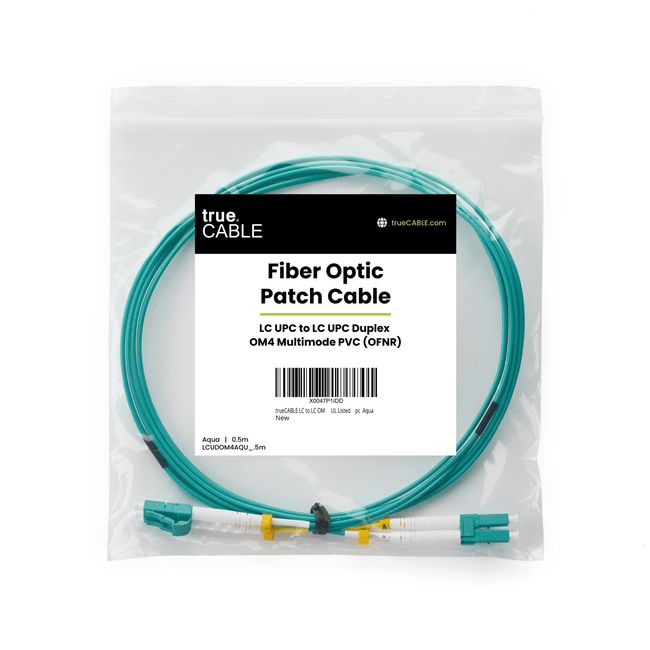 LC to LC UPC Duplex OM4 | MM OFNR