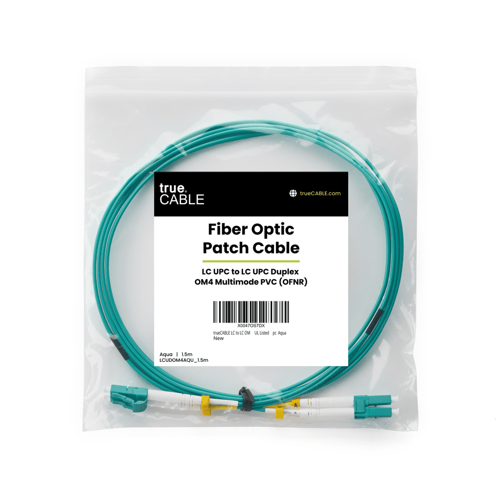 LC to LC UPC Duplex OM4 | MM OFNR