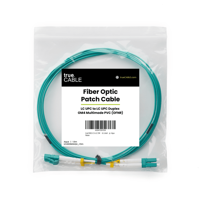 LC to LC UPC Duplex OM4 | MM OFNR