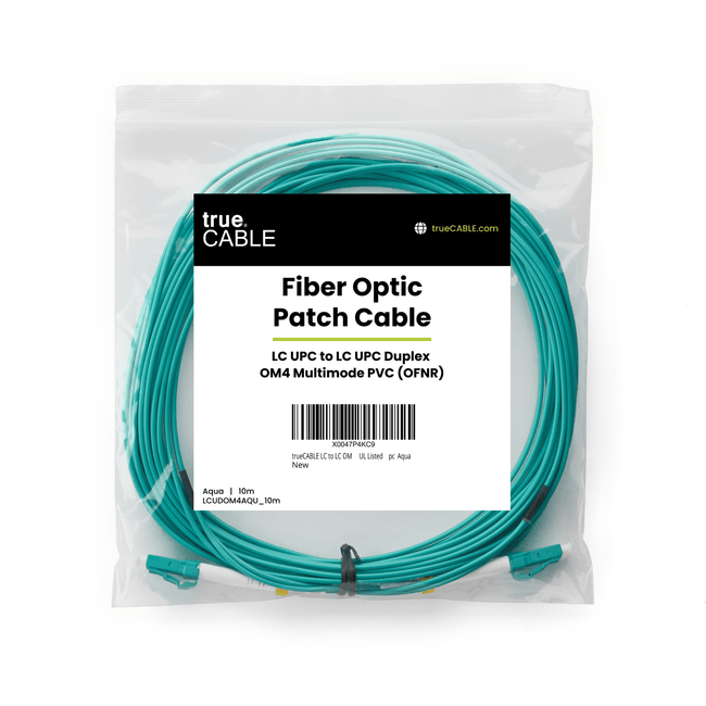 LC to LC UPC Duplex OM4 | MM OFNR