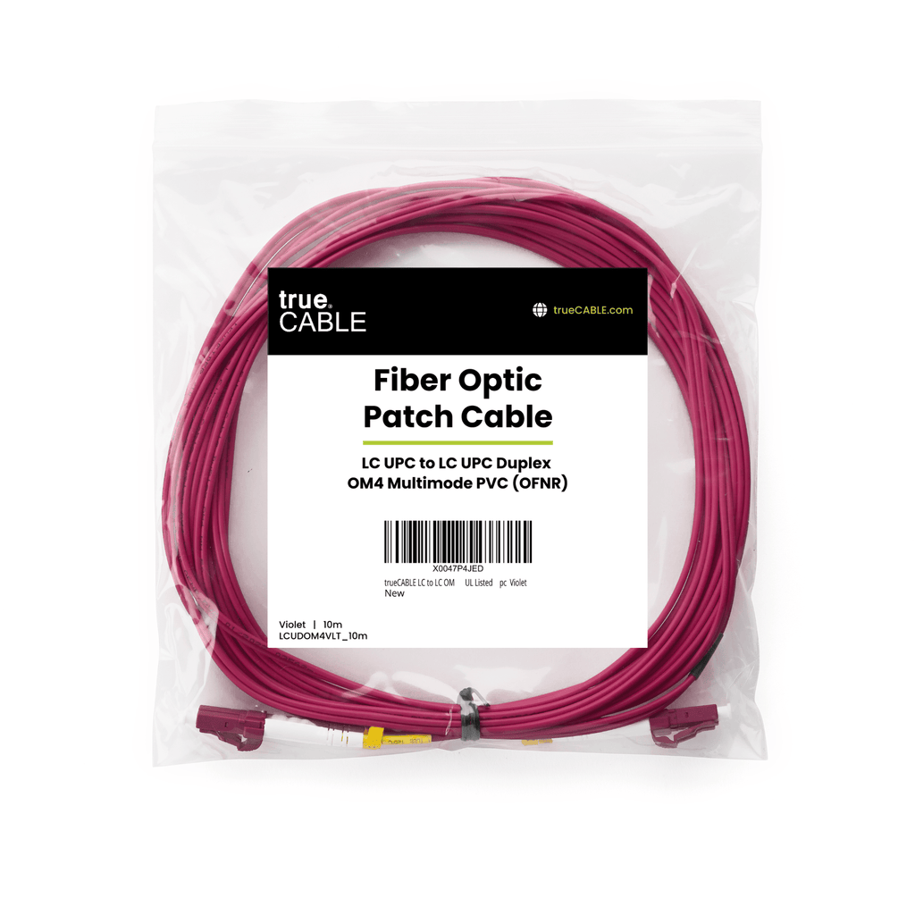 LC to LC UPC Duplex OM4 | MM OFNR