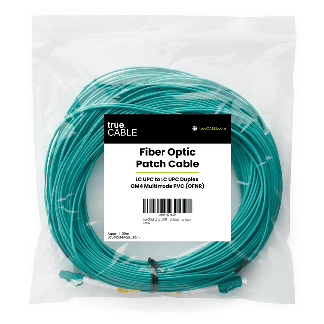 LC to LC UPC Duplex OM4 | MM OFNR